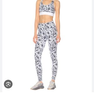 Varley Grey Rose Printed Legging